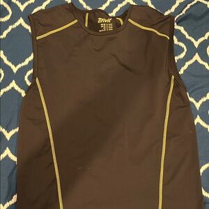 Crivit Men's Black Sleeveless Shirt